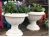 Import Customized white pp plastic small planter flower pot from China