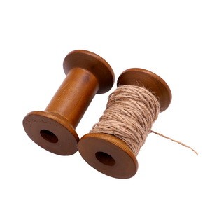 Customized wood product for a reel for thread with wood craft