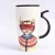 Import Cute Cat Ceramics Coffee Mug With Lid Large Capacity 600ml Animal Mugs Drinkware Coffee Milk Tea Cups Novelty Gifts from China