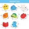 Cute ocean animals design with bright color ,attracts babys attention bath toy