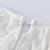 Import Cute Solid White Baby Clothes Lace Collar Girl Tops Casual Cotton Children T-shirts from China