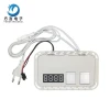 DC12V 12W 1A time temperature display LED sensing touch sensing dimming intelligent switch with defogging pad power drive