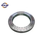 Deck / Ship Crane three row roller slewing bearing ring , slewing ring bearing for Stacker and Reclaimers