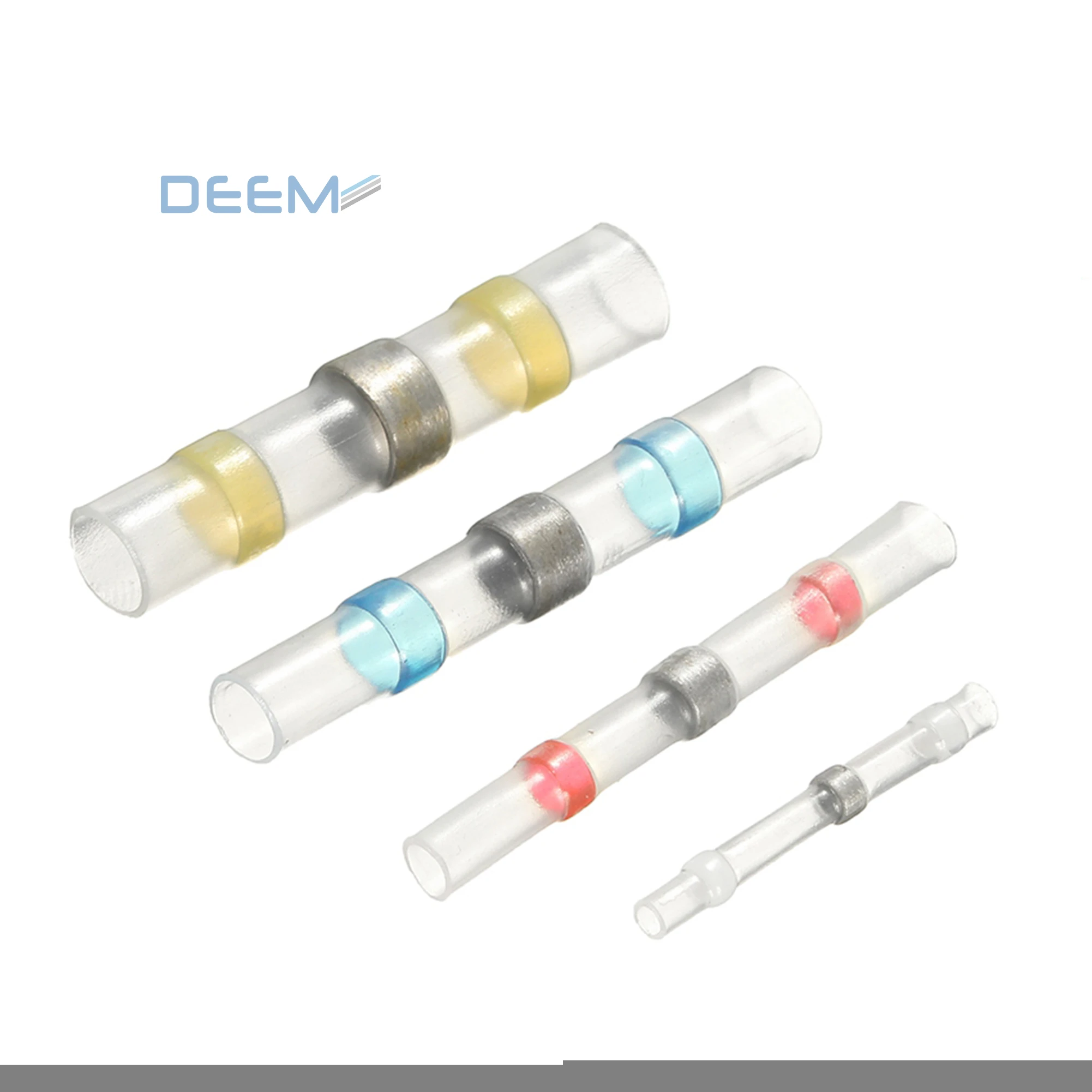 DEEM Free sample and Polyolefin waterproof heat shrink solder sleeve wire splices connector for wire insulation and connection