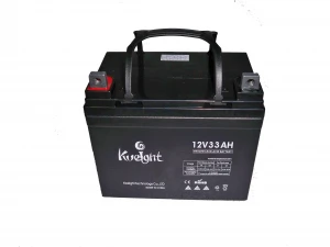 deep cycle battery  wholesale factory price with high quality solar 12v33ah GEL general battery solar system and UPS