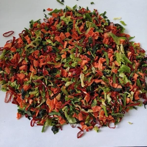 Dehydrated vegetables blend, mixed dried vegetable for instant foods