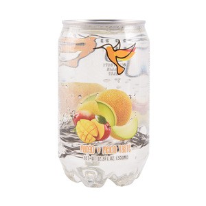 Delicious sweet melon and mango mixed taste sparkling water