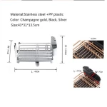 Deluxe Chrome-Plated Steel Small Dish Drainers