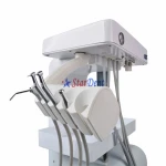 Dental Portable Unit Turbine Machine Movable Portable Cart Unit Mobile Treatment Set