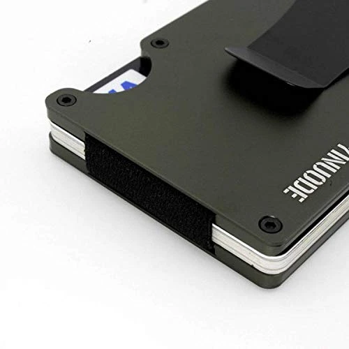 Design your own wallet aluminum mini slim money clip customized wallet