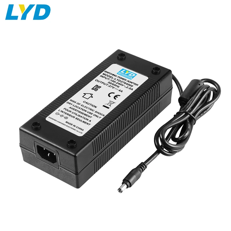 desktop and wall type adaptor 27v 1a 1000ma power adapter
