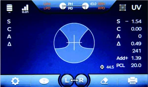 Digital Lensmeter Auto Lensometer Optical Instrument