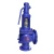 Import DIN Standard Wholesale Gas Storage Tank Boiler Steam Spring Load Flange Steam Water Safety Relief Valves DN80/125 from China