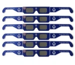 Disposable 3D Glasses for cinema or home theater