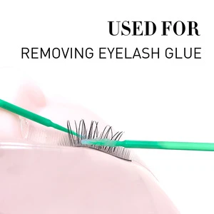 Disposable eyelash cotton swab microbrush Eyelash Extension Tools Individual Eyelashes Removing Tools Applicators