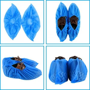 Disposable outdoor blue Shoe Cover
