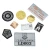 Import DIY Bag Parts Hardware and Accessories Zinc Alloy Leather Handbag Brand Logo Custom metal labels from China