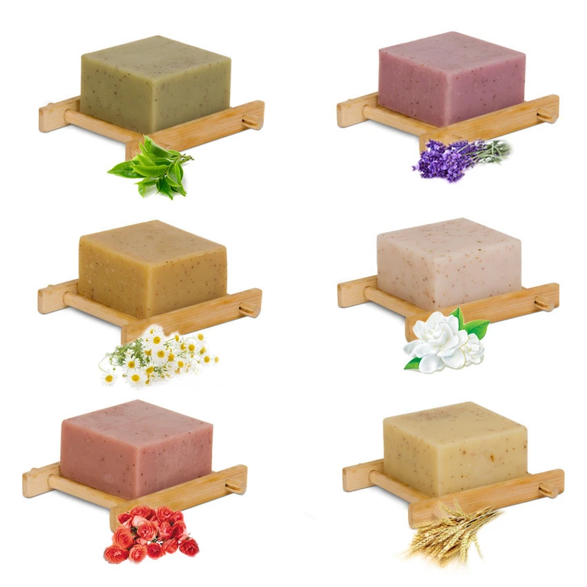 DIY Rose Handmade Soap face whitening cleaning bath toilet soap