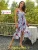 Import D&M Fashion 2021 Summer Womens Clothing Sexy Spaghetti-Strap Floral Print Ruffle Asymmetric New Dress Casual Woman Dress from China