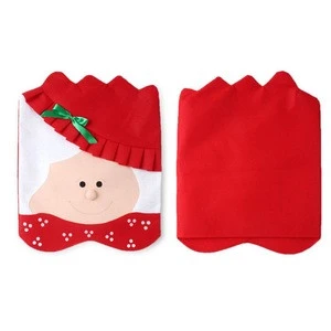 DMST034 Christmas Day Party Decorations Santa Claus Chair Cover Favor Christmas Decoration Supplies
