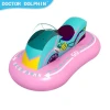 Doctor Dolphin New Style Product Cheap Motorcycle Shape Child Baby Inflatable Swimming Pool Float For Kids