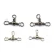 Import DORISEA 12#-5/0# 100pcs/pack Fishing Connector Swivel Stainless Steel with Snap Fishhook Lure Tackle Fishing Gear from China
