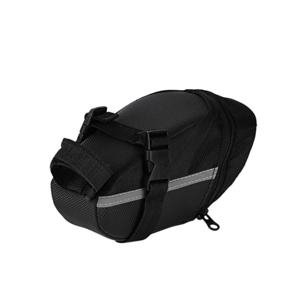 Dropshipping Outdoor Waterproof Bicycle Tail Bag Cycling Bike Back Seat Oxford Cloth Saddle Bag For BikeTail Backpack Black Hot