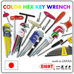 Durable and Reliable box spanner set price color hex key wrench with multiple functions made in Japan