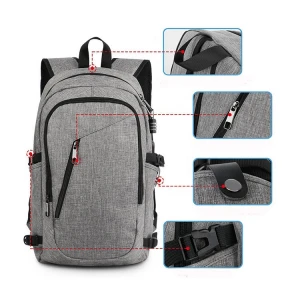 Durable eco-friendly material travel backpack hiking with logo cotton gym bag multifunction laptop backpack women eco gift bag