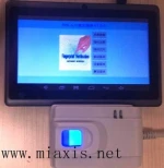 DYI time attendance of FTP601 Tablet PC with optical Fingerprint reader FPR622