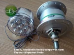 Dynamo hubs with quick release screw