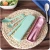 Import Eco-friendly bamboo tableware set knife fork spoon chopsticks portable cutlery set with box packaging plastic spoon fork knife from China