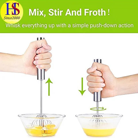 Buy Eco Friendly Manual Semi Automatic Egg Beater Inch Whisk