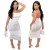 Import ED62001 2020 Women&#39;s elastic strap solid color halter dress plus size dress nightclub dress from China