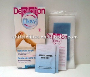 Eilovy depilatory cold wax strips