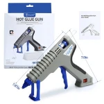 Electric heating Industry Design Hot Melt Glue Gun DIY Tool Kit with 20pcs Glue Sticker 80W Quality  Heat Glue gun