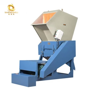 Electronic plastic pp container crusher machine powerful shredder with shredder blades