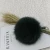 Import Elegant Fox Plush Fur Keychain Genuine Bag Charms Fluffy Animal Pom Poms from China