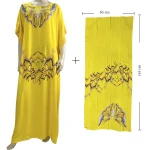 embroidery summer maxi dresses long casual dress with tassel sleeve