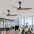 Import Energy Saving Living Room Indoor Powerful Metal Dc Motor Remote Control Ceiling Fan from China