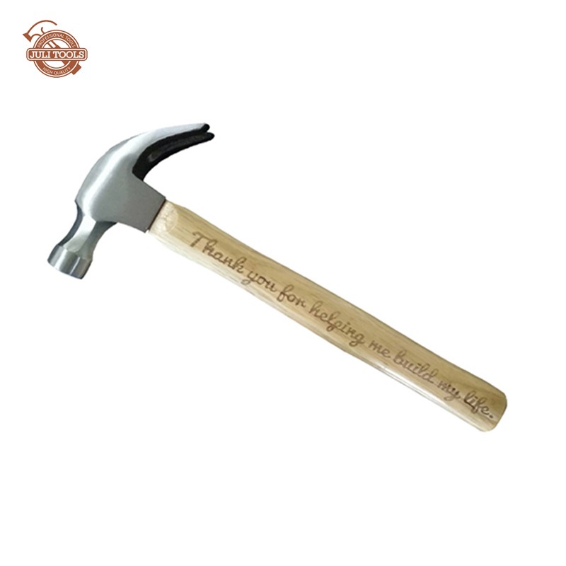 Engraved Wooden Claw Hammer 8OZ-24OZ Manufacturer