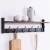 Import Entryway durable storage modern wall mount home decor factory wholesale wood and metal coat rack from China
