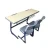 Import Environmental Wooden and Meal Student Desk and Chair Single for Primary School from China