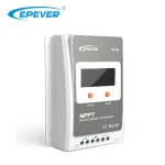 Epever 10A 20A 30A 40A Mppt intelligent solar charge controller with LCD display, DC 12V and 24V automatic identification