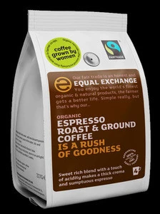 Equal Exchange Espresso Organic Roast & Ground Coffee 227g