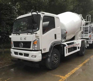 EU five emission standards Dongfeng 6cbm LHD mini concrete mixer truck price for sale