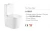 Import European ceramic sanitary ware two piece close-coupled toilet with geberit valves from China