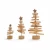Import European Creative Home Wooden Christmas Tree Arrangements For Decorate from China