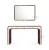Import European Design Modern High Gloss Veneer Hallway Console Table from China