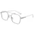 Excellent Quality Fashion Style Square Shape TR90+Metal Optical Eyeglasses Frame